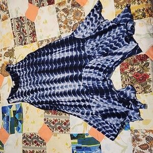 Umgee Tie Dye Midi Dress